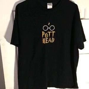 Vintage hairy pott head Harry Potter shirt